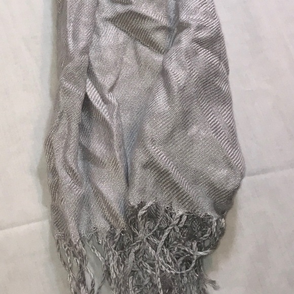 SILVER paskmina / pashmina - Picture 8 of 9